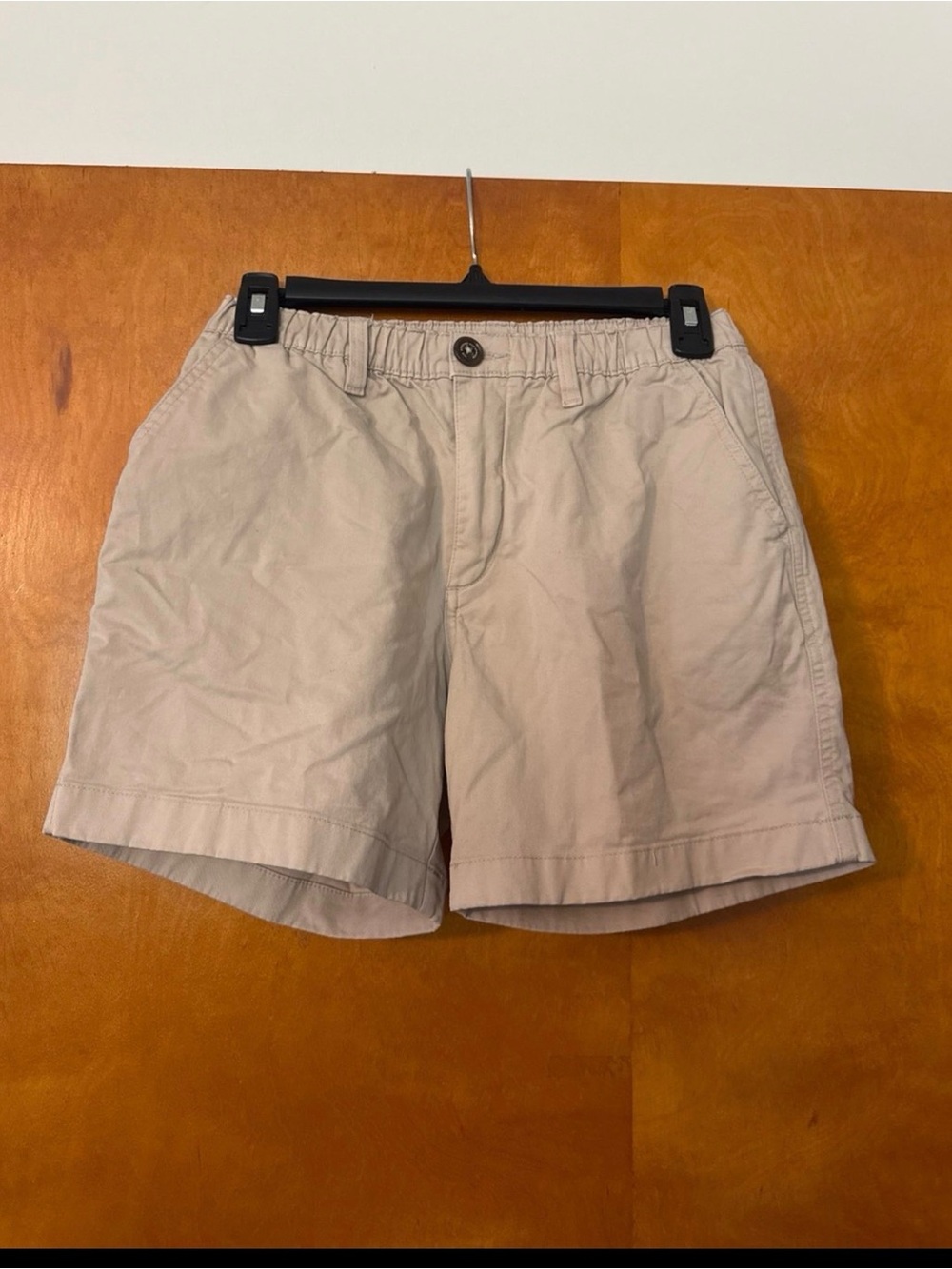 chubbies Men's Tan Elastic-Waist Athletic Shorts